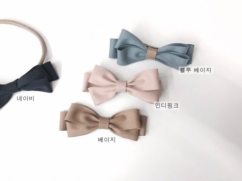 New Suede Ribbon Simple Hairpin Cute Hairpin Tick 
