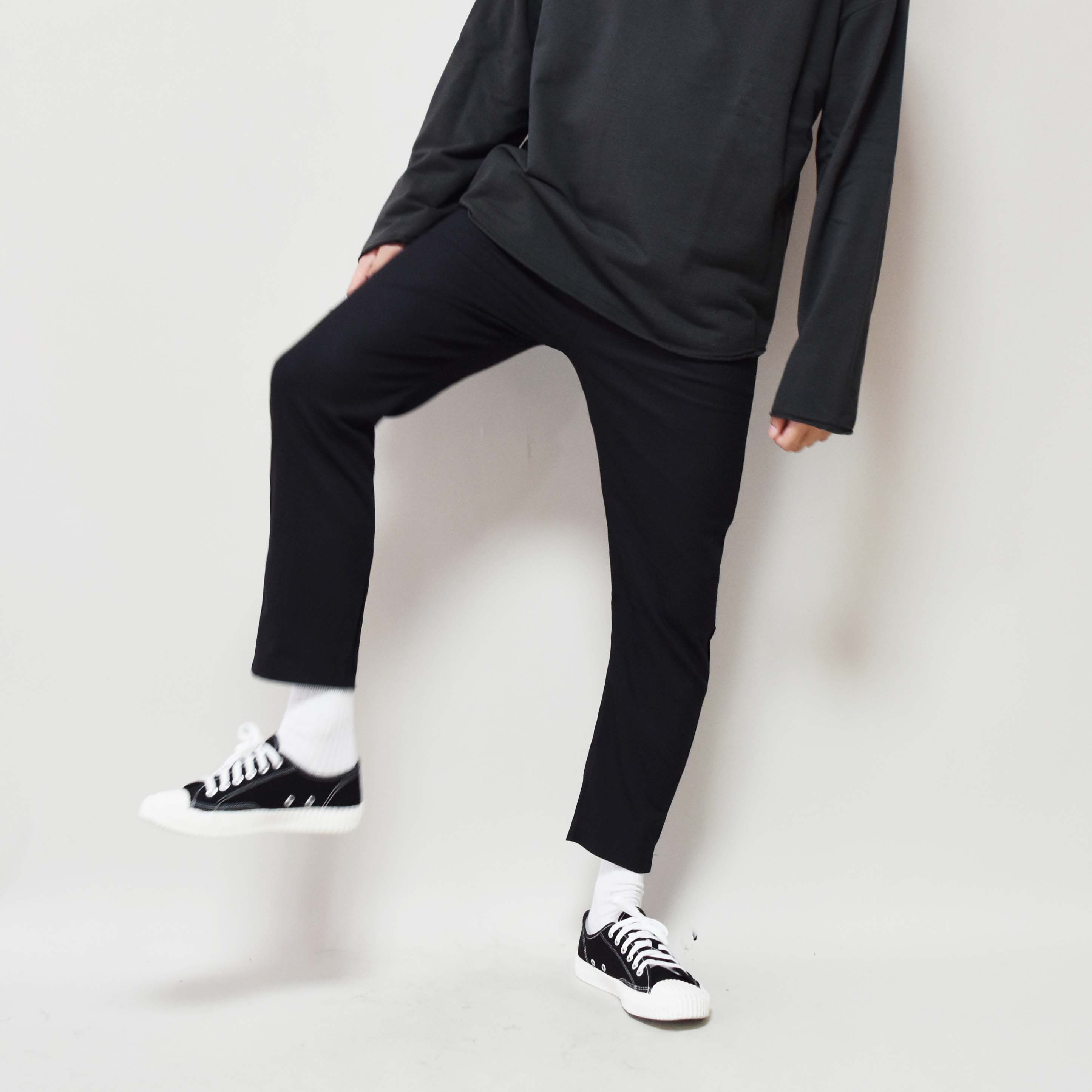 New Men's Pants Men's Slim Fit Banding Slack