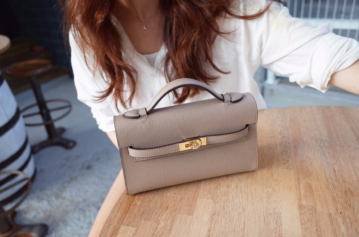 New Women's Bags Kelly Foiture Mini Tote Bag Lo