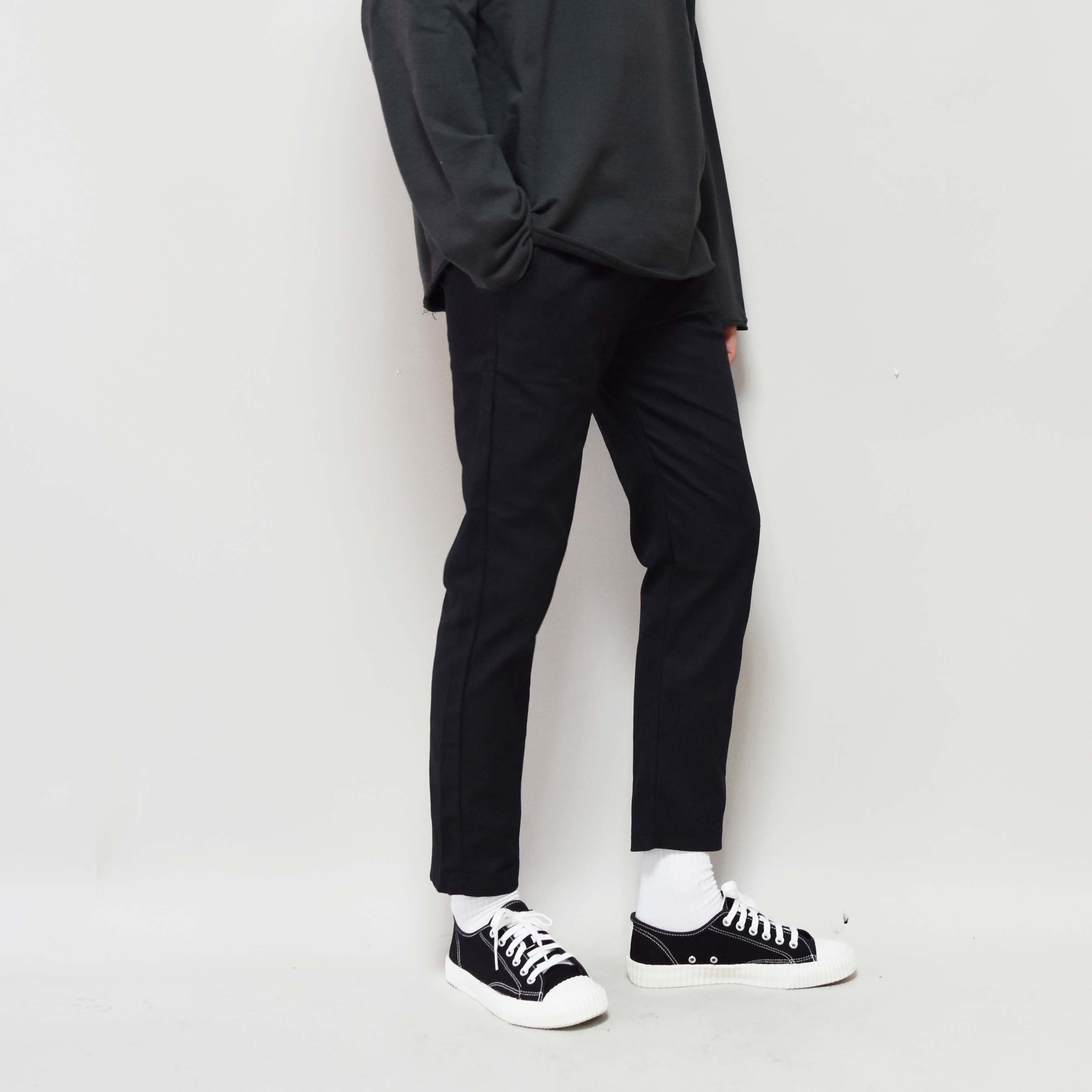 New Men's Pants Men's Slim Fit Banding Slack