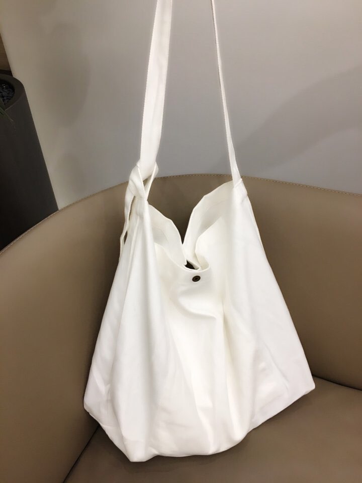 NEW ECO BAG Eco-back simple cotton linen cute line