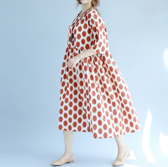 NEW FASHION LADY GIRL DRESS Big Size Spring + Summ