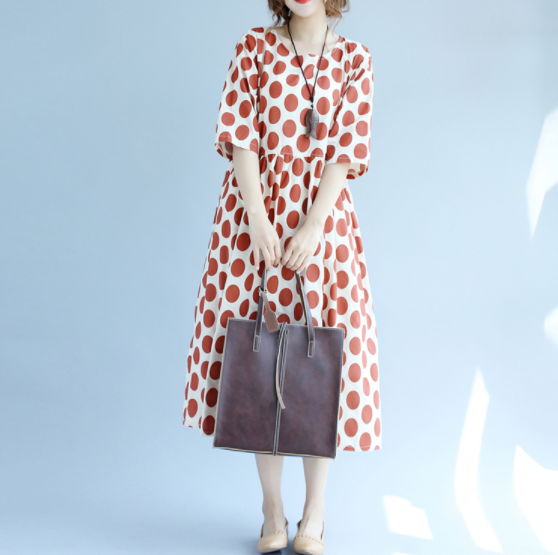 NEW FASHION LADY GIRL DRESS Big Size Spring + Summ