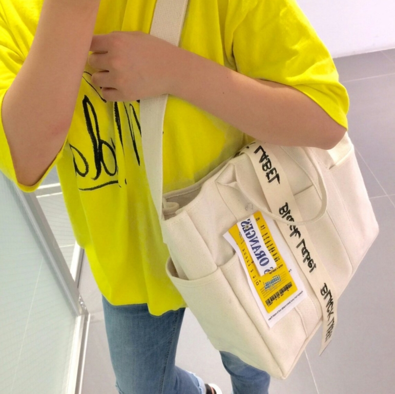 New Women's Bags Black Label Big Back Tote ab C