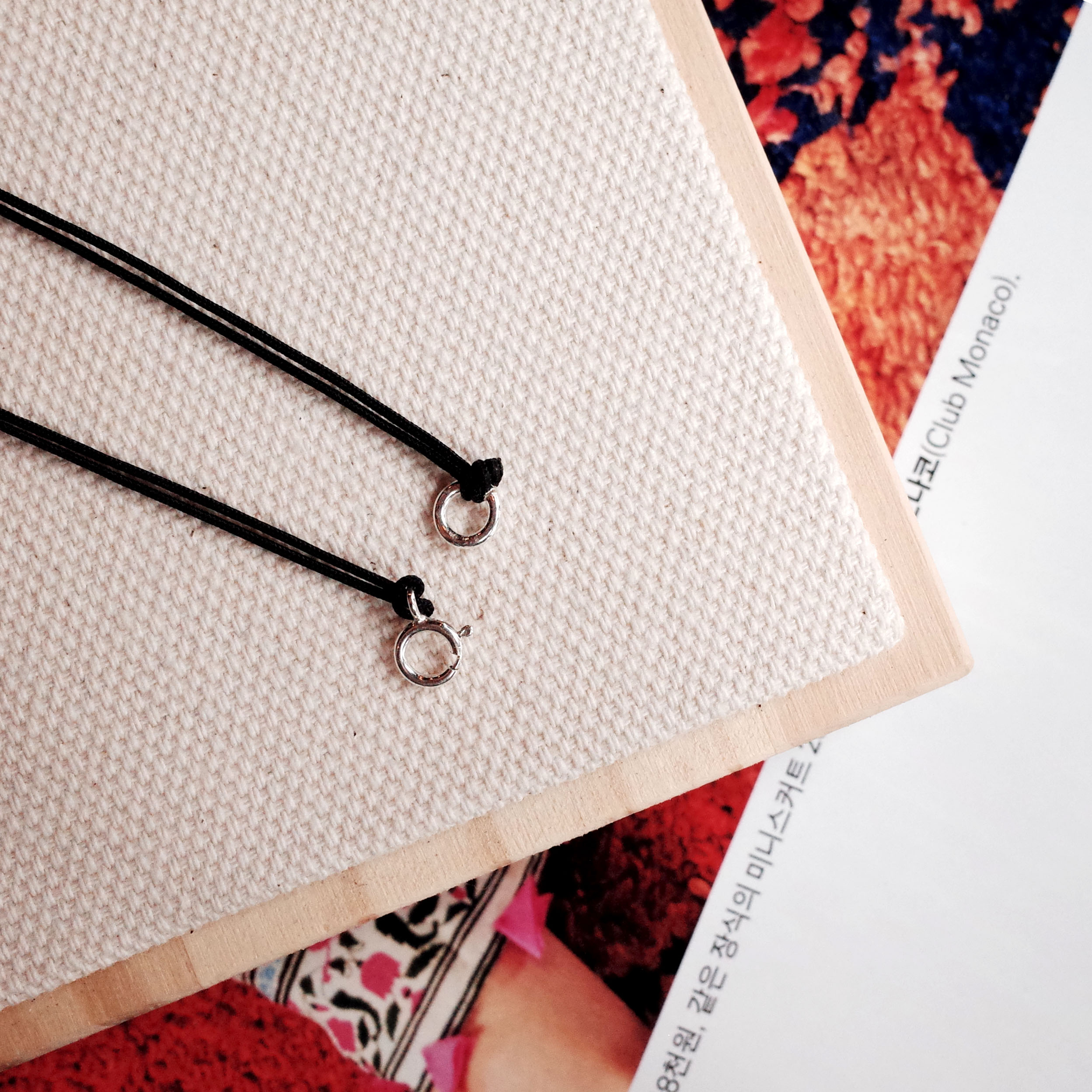 New NANATS Smile strap Bentch Black Red 2 Unique F