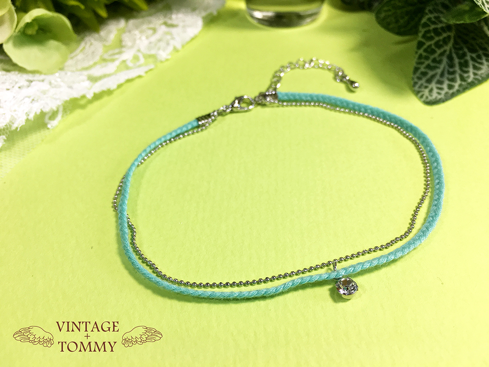 New Mint knot cord twin braces Colored Surreal wom