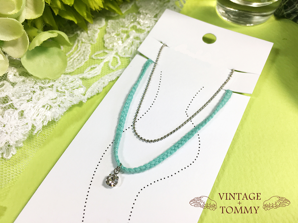 New Mint knot cord twin braces Colored Surreal wom