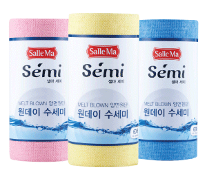 Scrubber Dish Washing Salma Semi-disposable 1 roll