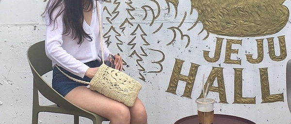 New Summer Fur Straw Ratan Cross Bag Refreshing lo