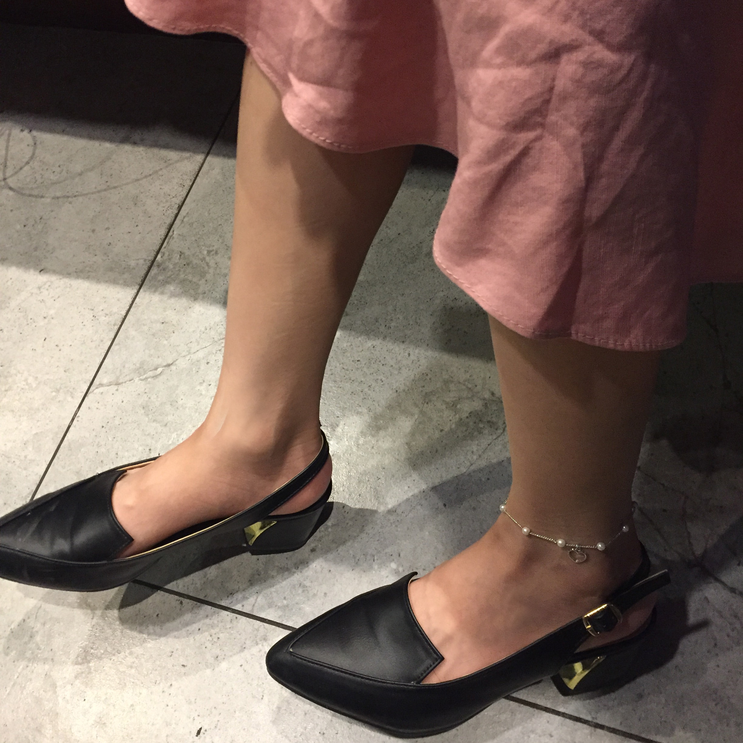 New red heart pearl bracelet woman chain chain sho