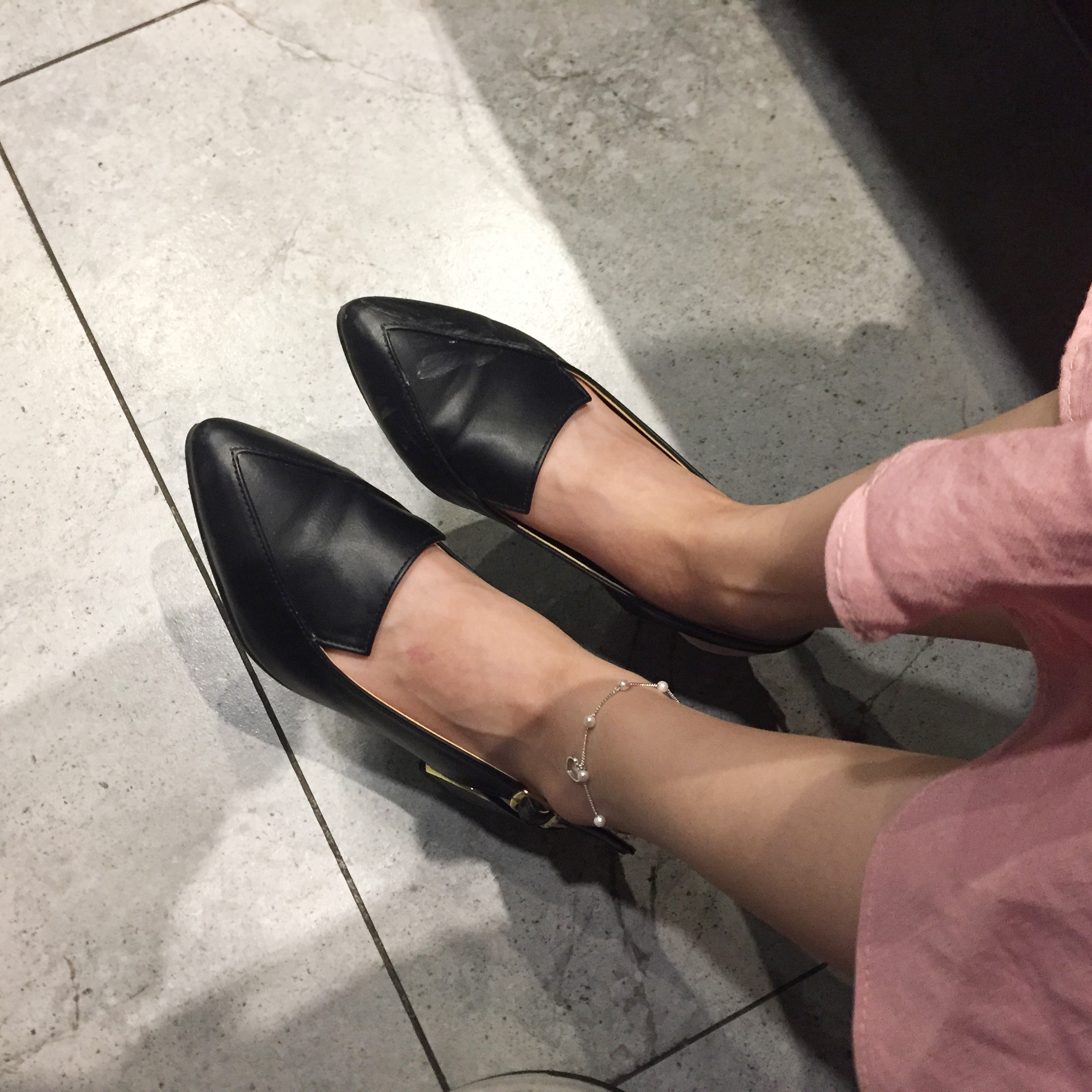 New red heart pearl bracelet woman chain chain sho