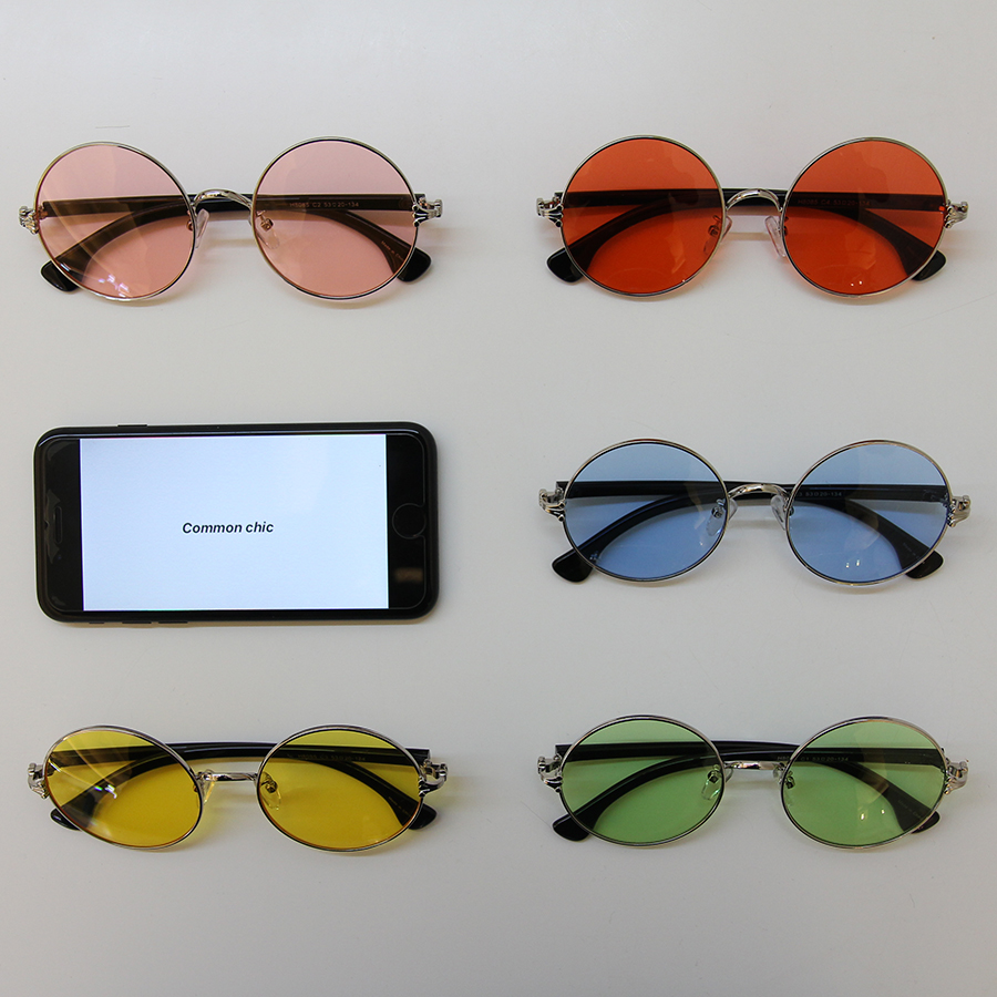 Unisex Tinted Sunglasses Common Sek Hip Hop Punk F