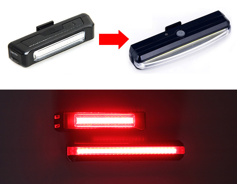 New Bicycle Tool Army Light Ray Arm Bike Tail Ligh