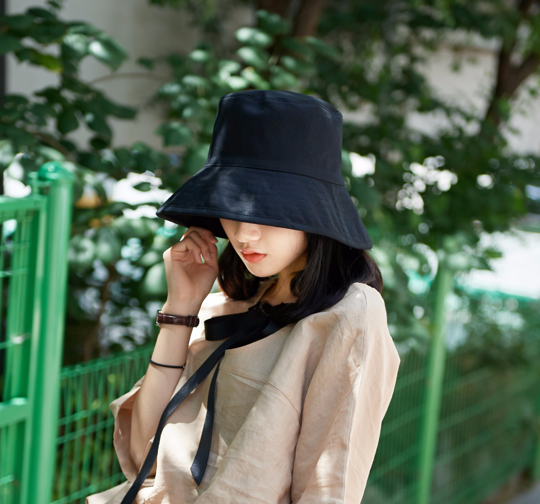 Women Sun Hats Bunny Hat Oversized Four Seasons Bu