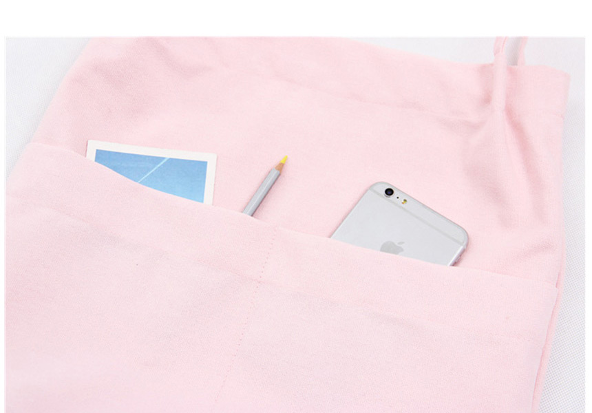 Shoulder Plain Linen Eco Bag Daily Cloth Bag Canva