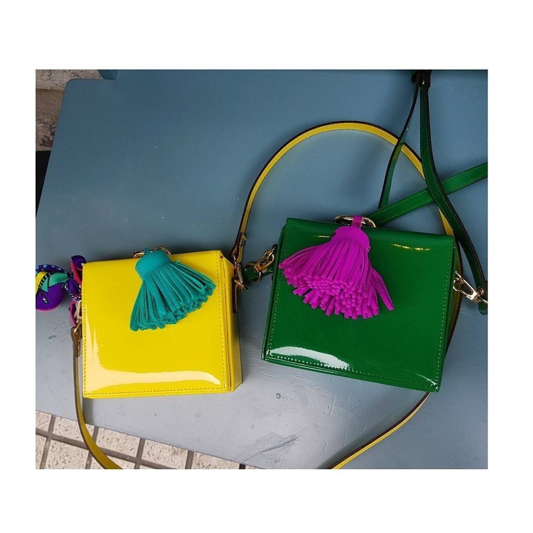 New Enamel Square Cross Mini Square Modern Square 