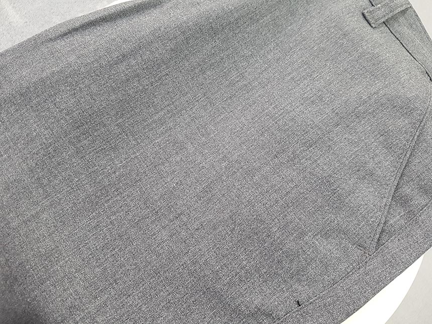 New Men's Pants Slim Fit Men Slacks Gray Black 