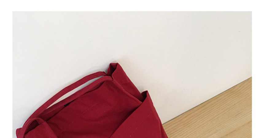 Shoulder Plain Linen Eco Bag Daily Cloth Bag Canva