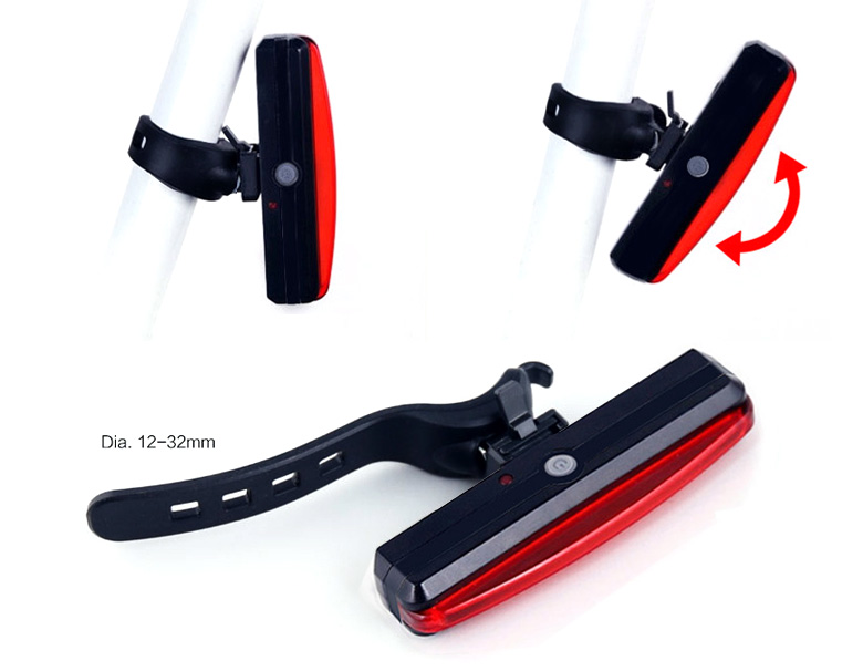 New Bicycle Tool Army Light Ray Arm Bike Tail Ligh