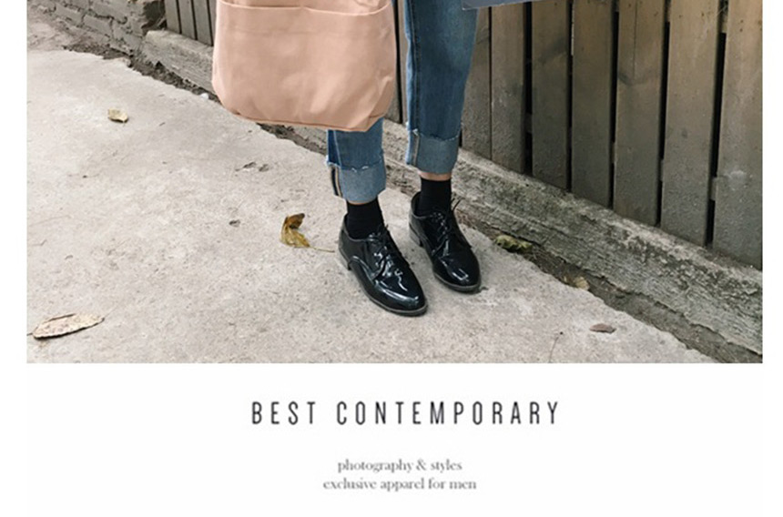 Shoulder Plain Linen Eco Bag Daily Cloth Bag Canva