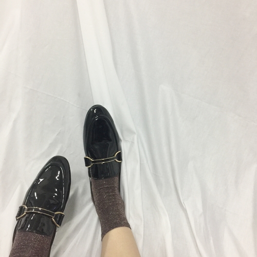 New Enamel Banding Sling Back Loop Emotional Stree