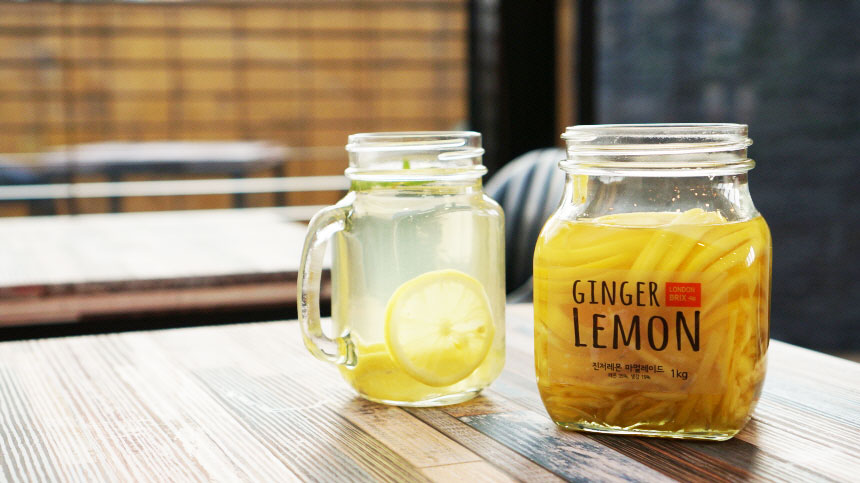 NEW HONEY CITRON TEA Lemon blue fruit