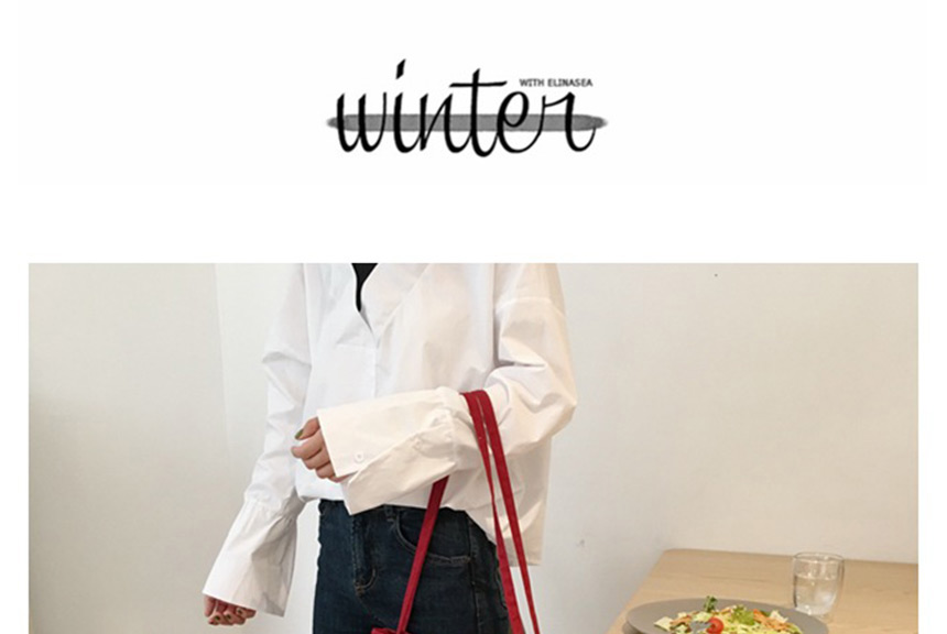 Shoulder Plain Linen Eco Bag Daily Cloth Bag Canva