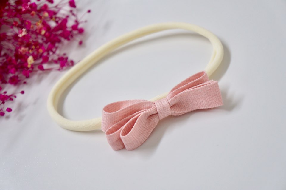 Ribbon Soft Band Pair of Baby Hair Bands Fit for P