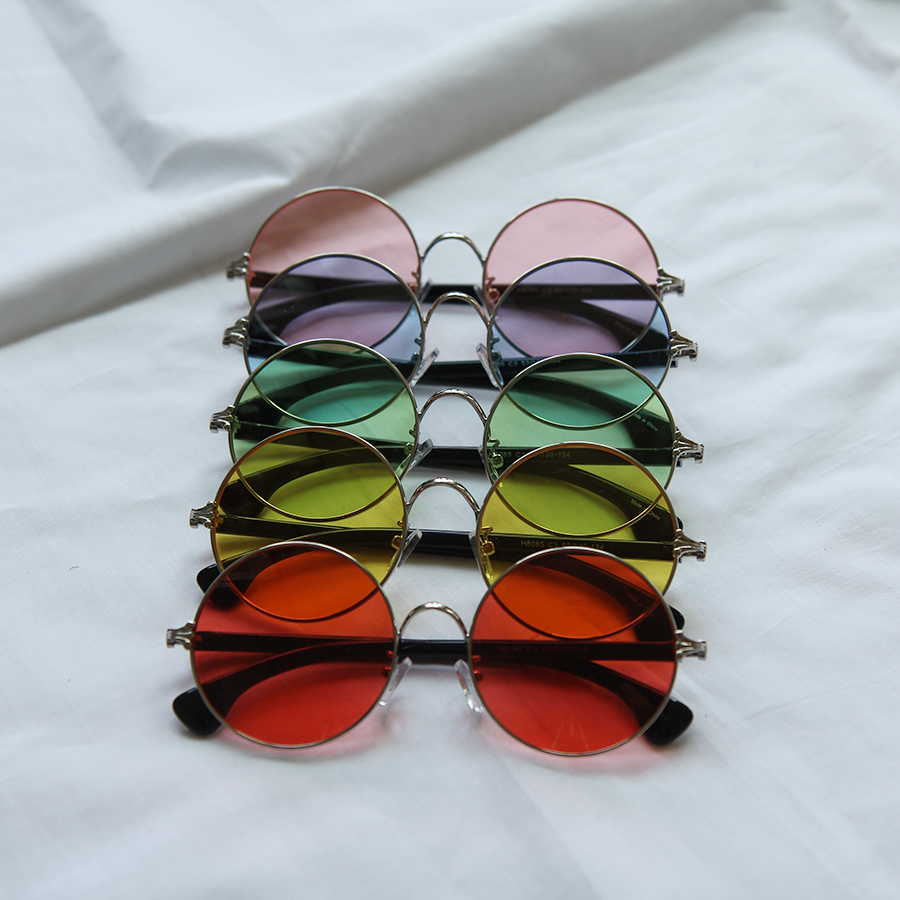 Unisex Tinted Sunglasses Common Sek Hip Hop Punk F