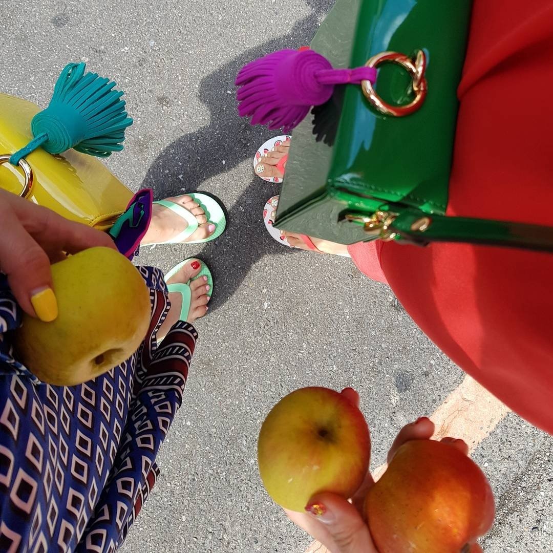 New Enamel Square Cross Mini Square Modern Square 