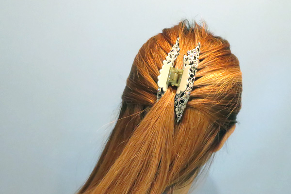 New cellul flower lace tongue pin French hairpin l