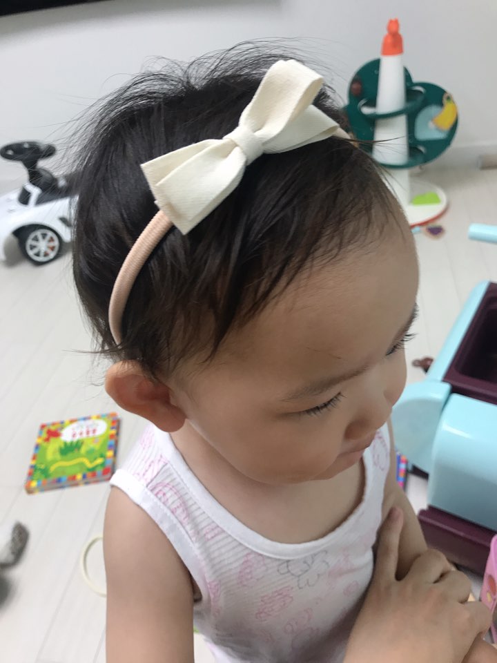 Ribbon Soft Band Pair of Baby Hair Bands Fit for P