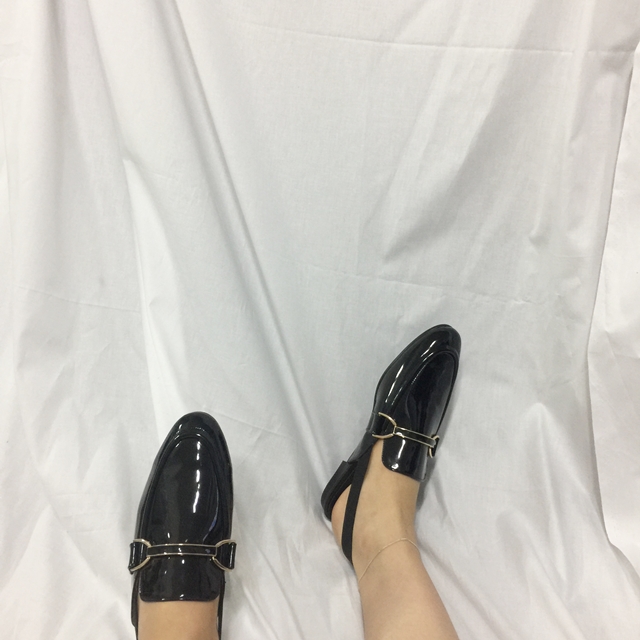 New Enamel Banding Sling Back Loop Emotional Stree