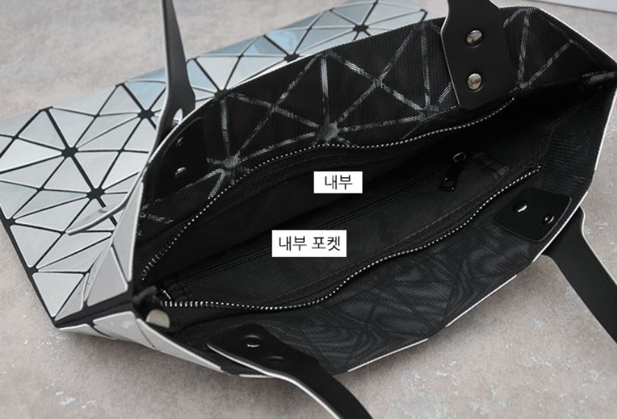 On the day of importation Glossy Lucent Cube bag 3