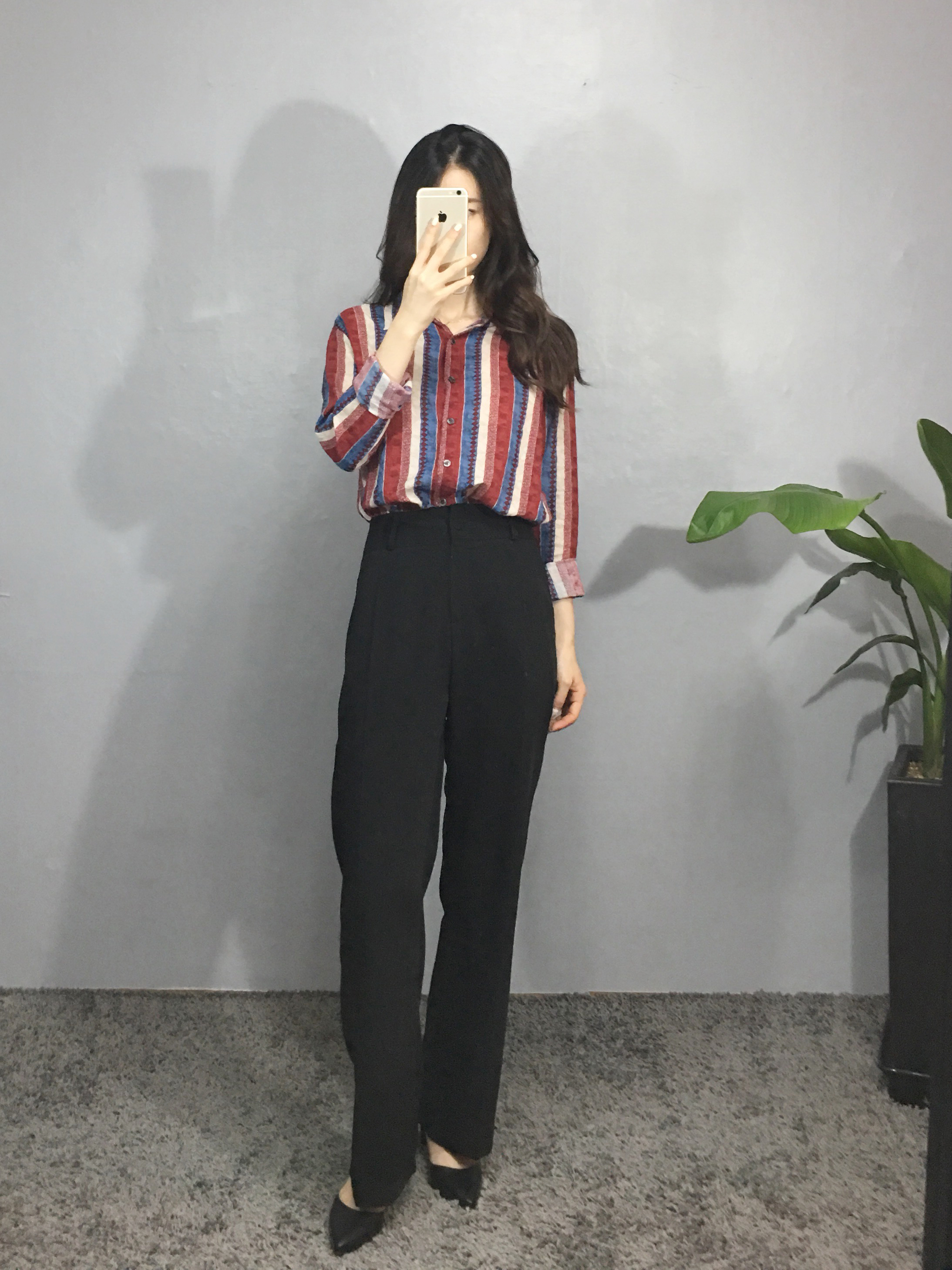 New Women's Pants High Waist Wide Women Slacks 