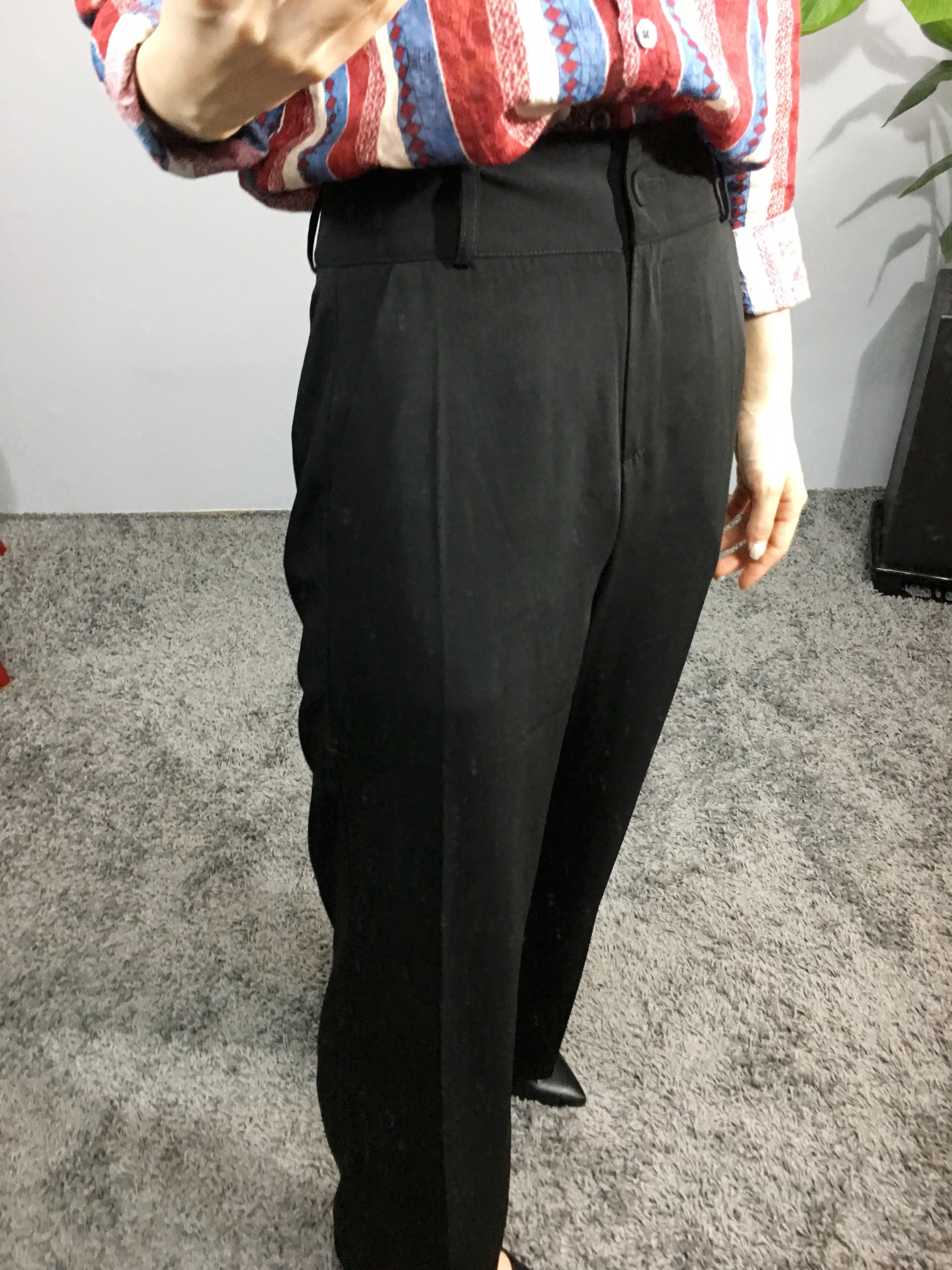 New Women's Pants High Waist Wide Women Slacks 