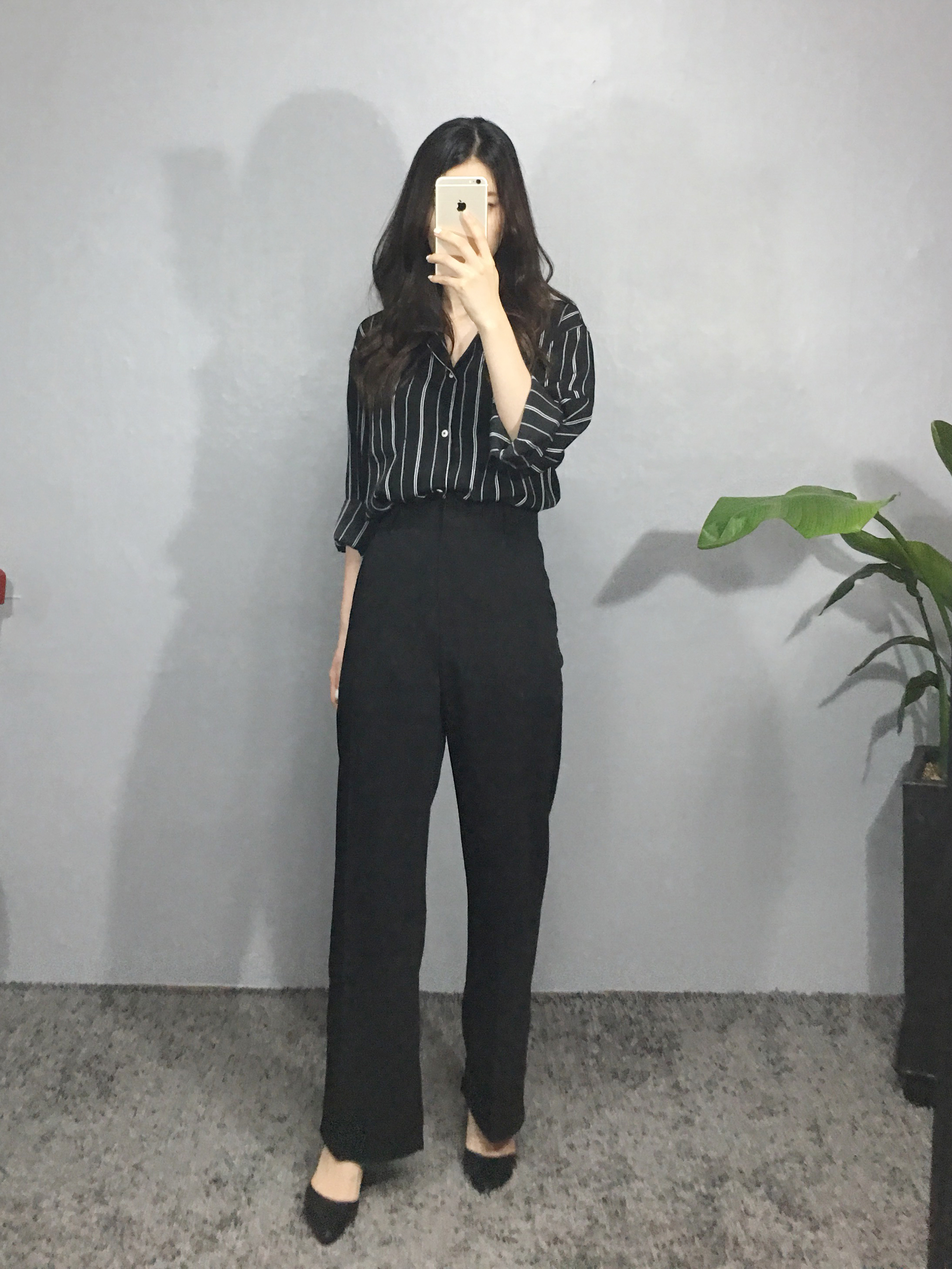 New Women's Pants High Waist Wide Women Slacks 