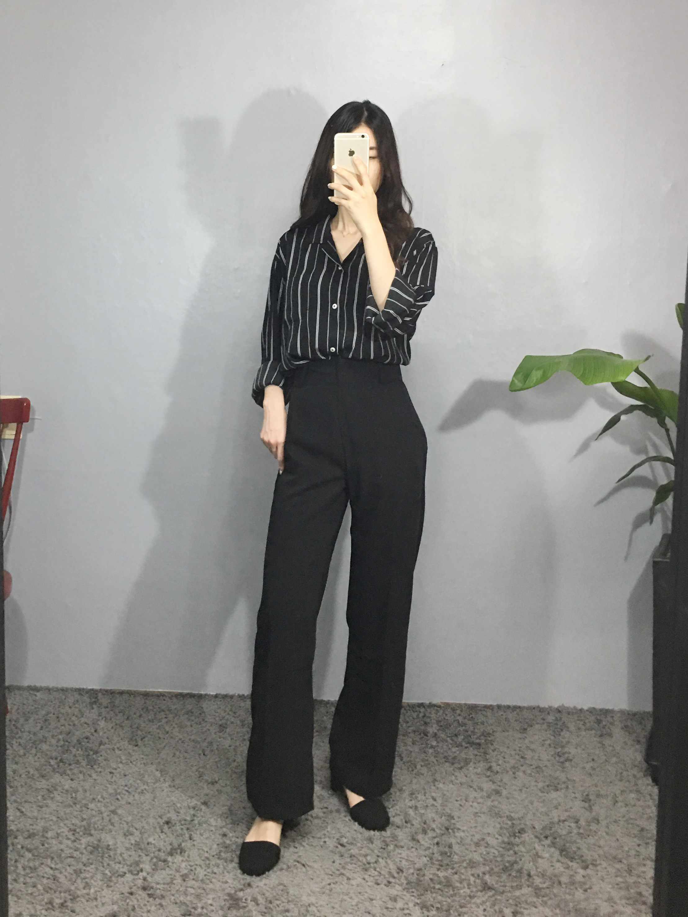 New Women's Pants High Waist Wide Women Slacks 