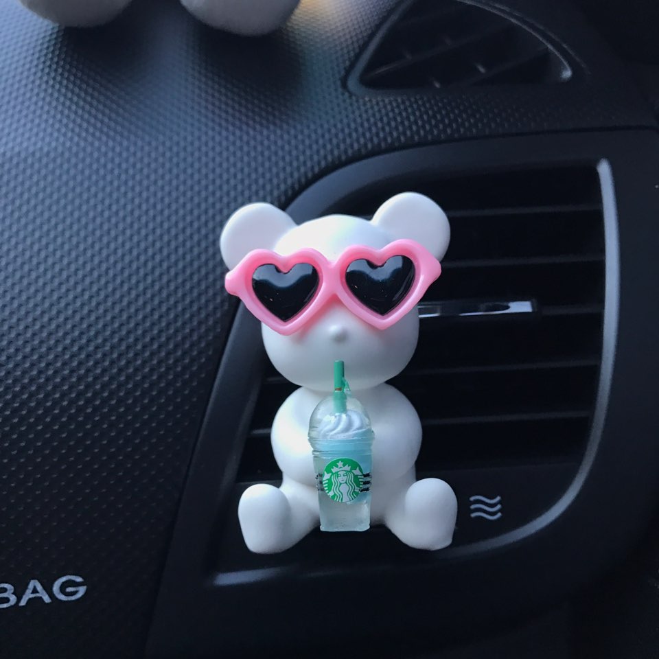 Car Air Freshener Bear Doll Fragrance