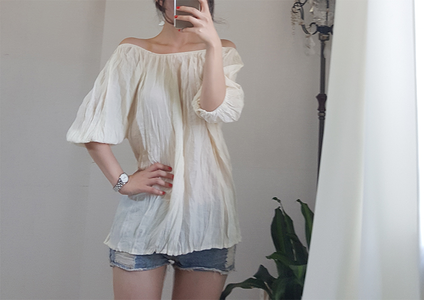 NEW FASHION LADY GIRL Blouse Cool shoulder cool of
