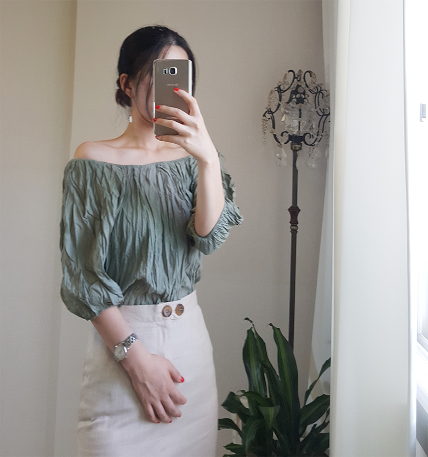 NEW FASHION LADY GIRL Blouse Cool shoulder cool of