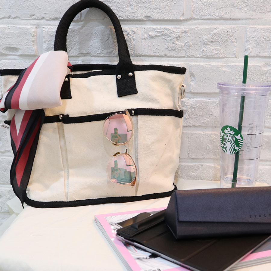 Everyday Tumbler Eco Bag Back Canvas Shoulder Bag 