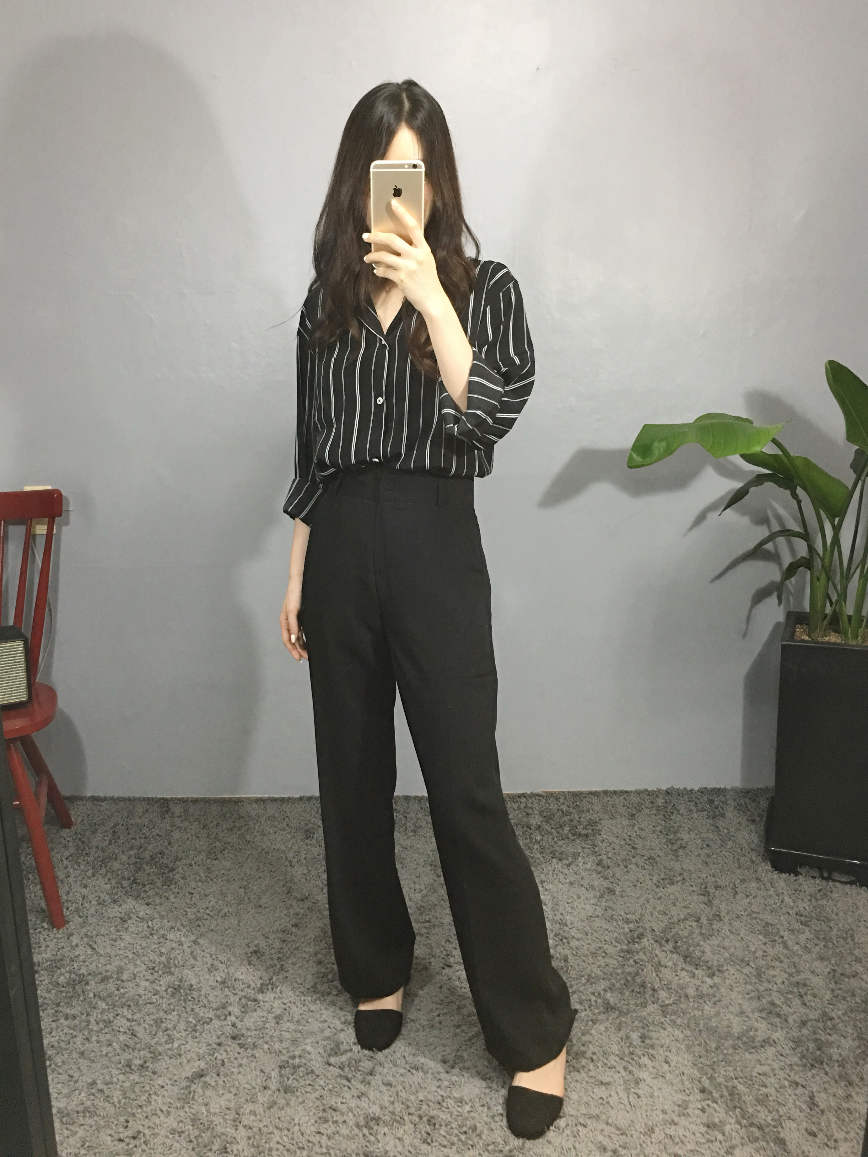 New Women's Pants High Waist Wide Women Slacks 