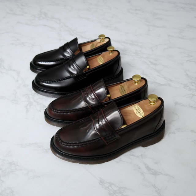 New Men's Dress Shoes High-heeled leather penny