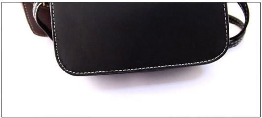 New Wonder Black Half Moon Tassel Mini Cross Back 