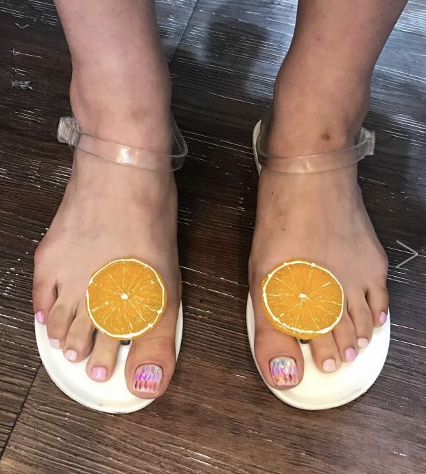 NEW WOMEN JELLY SHOES My Young Fruit Jelly Sandals