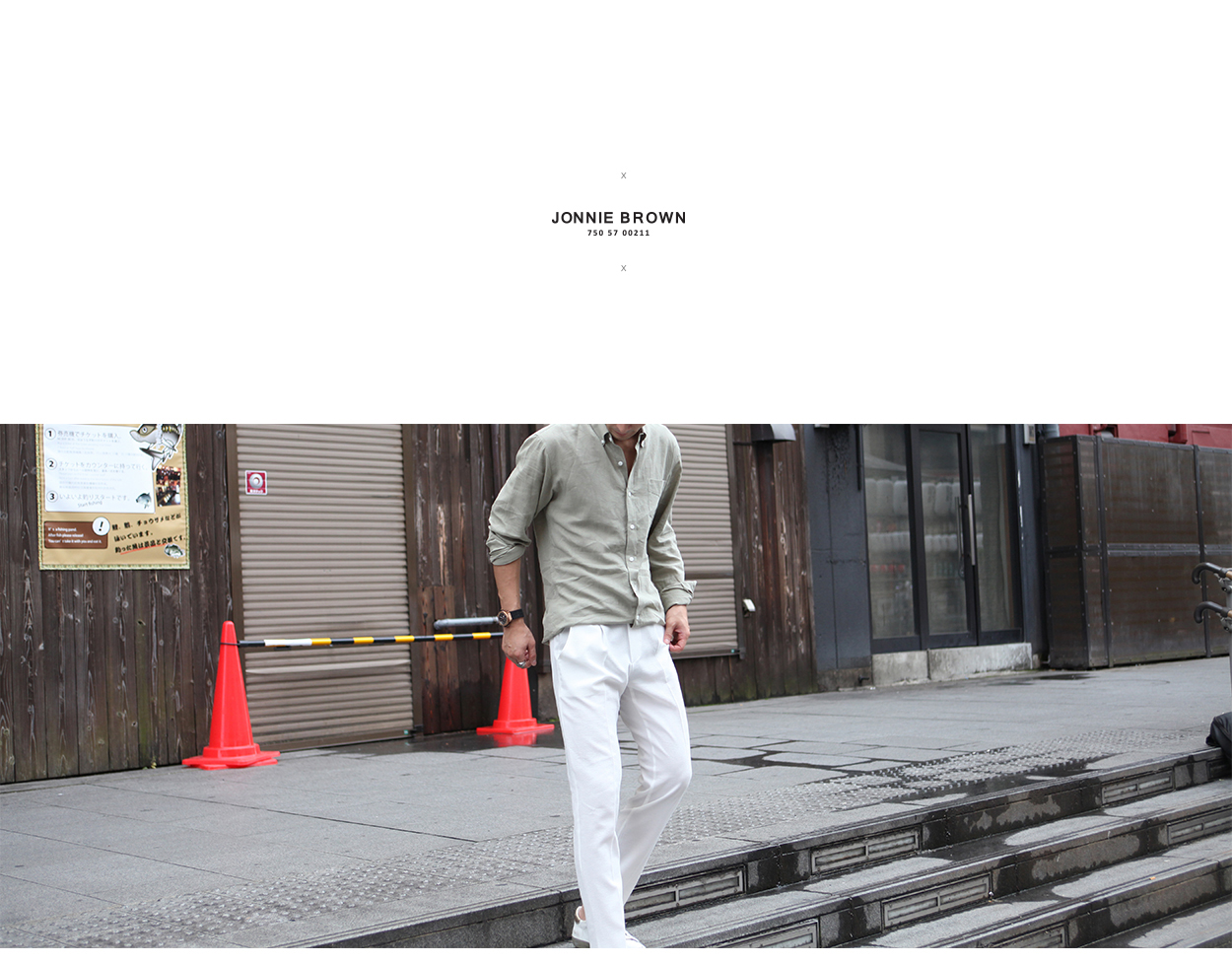 New Men's Pants Van Bending Asuka White Slacks 