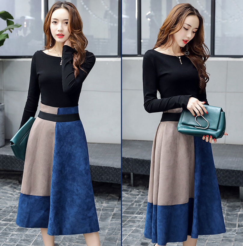 Two-piece set 2color Women Women's dress 20s fa