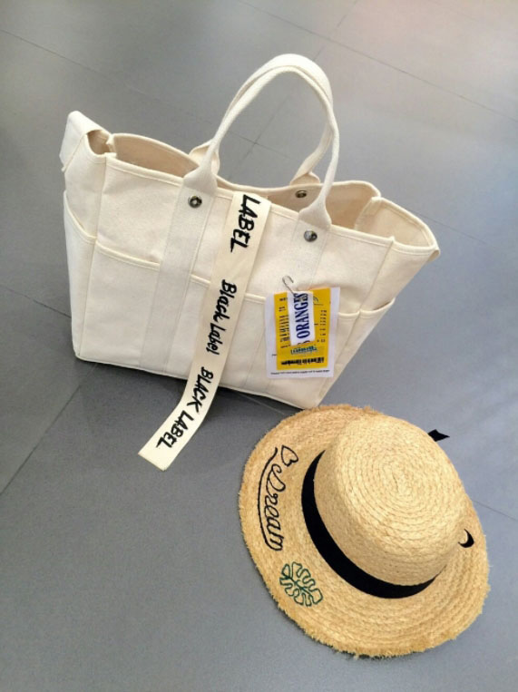 New Women's Bags Black Label Big Back Tote ab C