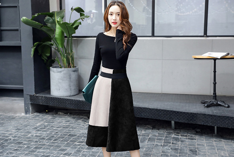 Two-piece set 2color Women Women's dress 20s fa